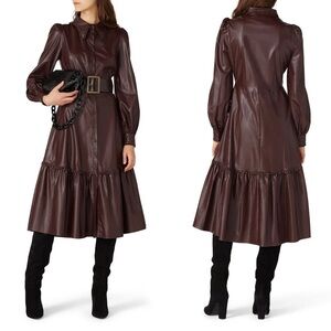 NICHOLAS Brown Midi Dress